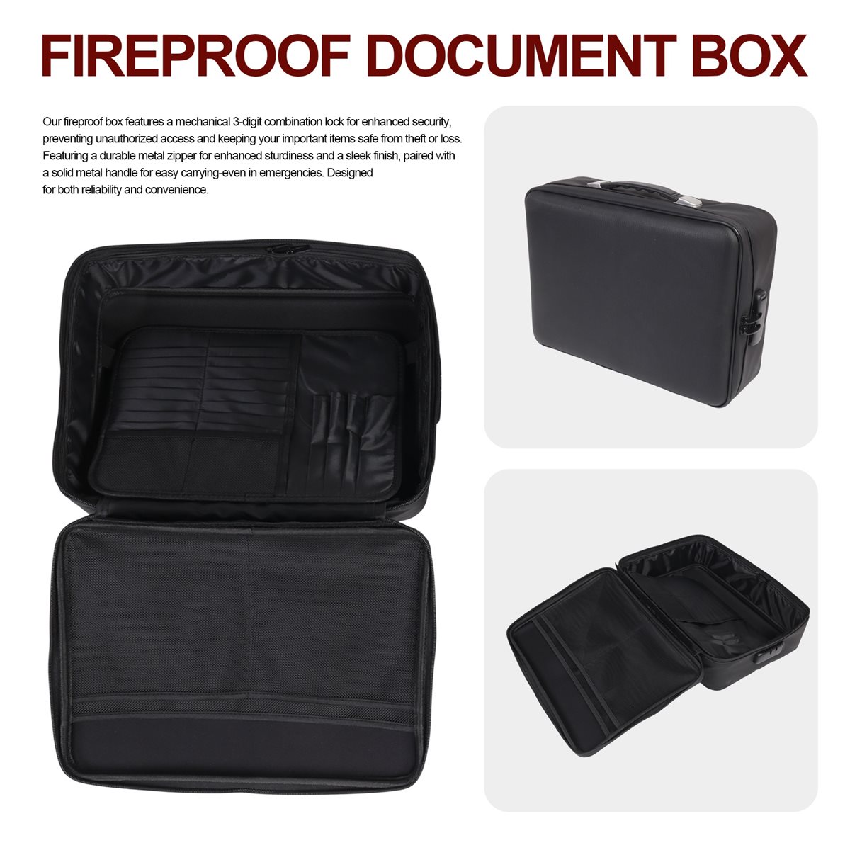 Fire Safe Document - 828328 Kotak Dokumen Tahan Api -