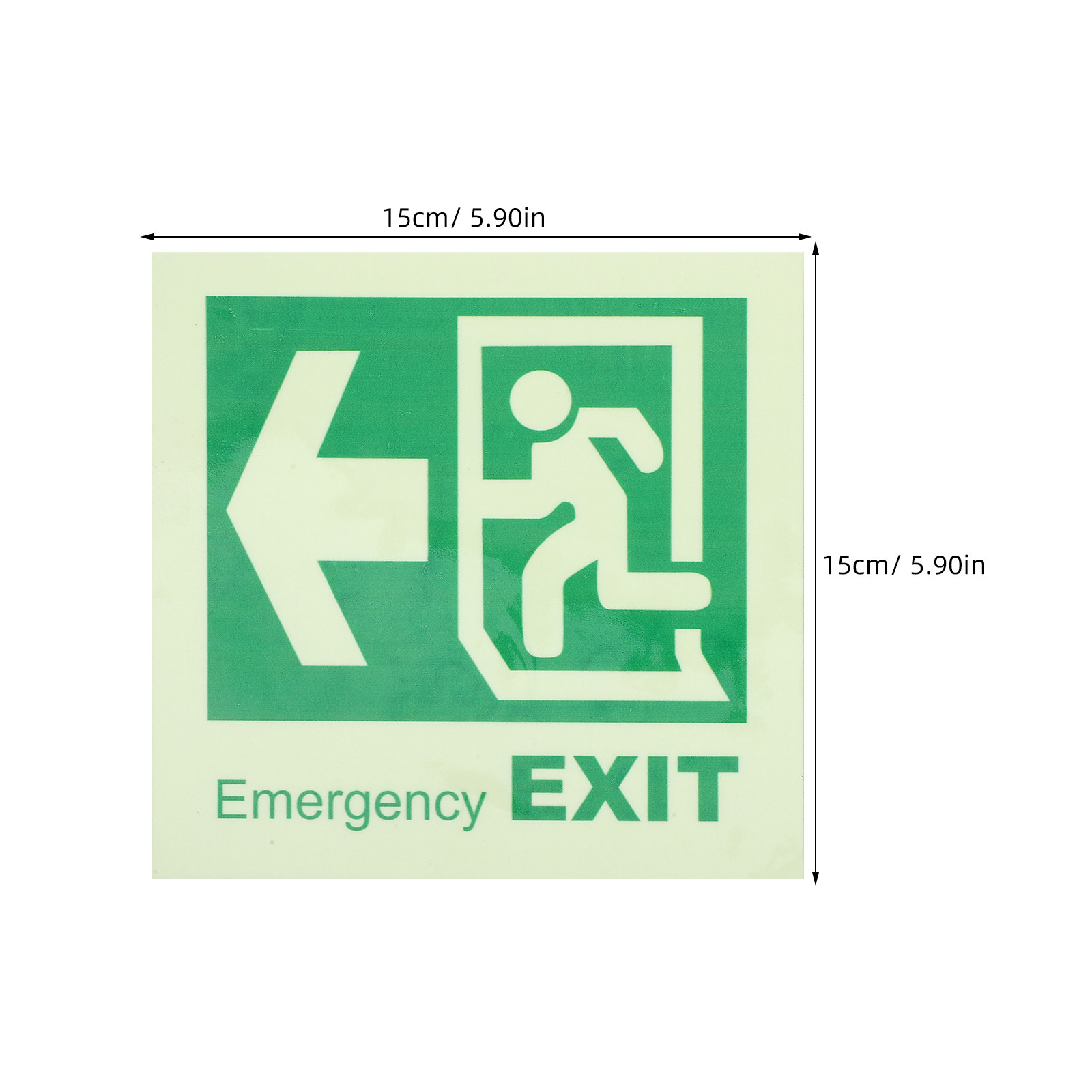 Stiker Tanda Darurat Peneranga - Emergency Exit Sign ulasan dan harga
