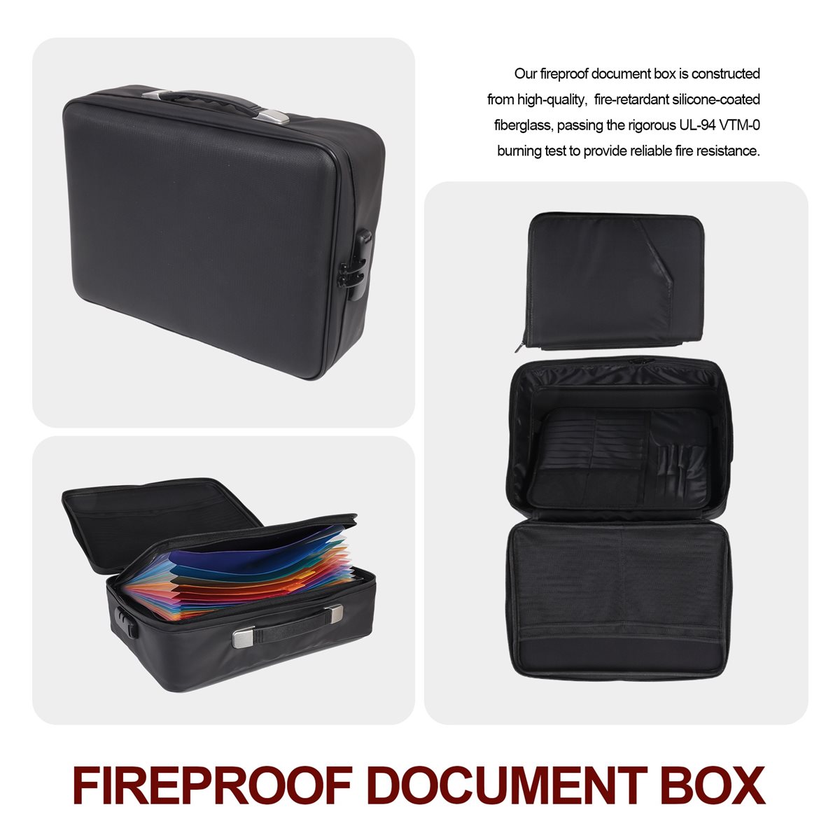 828328 Kotak Dokumen Tahan Api - Fire Safe Document ulasan dan harga