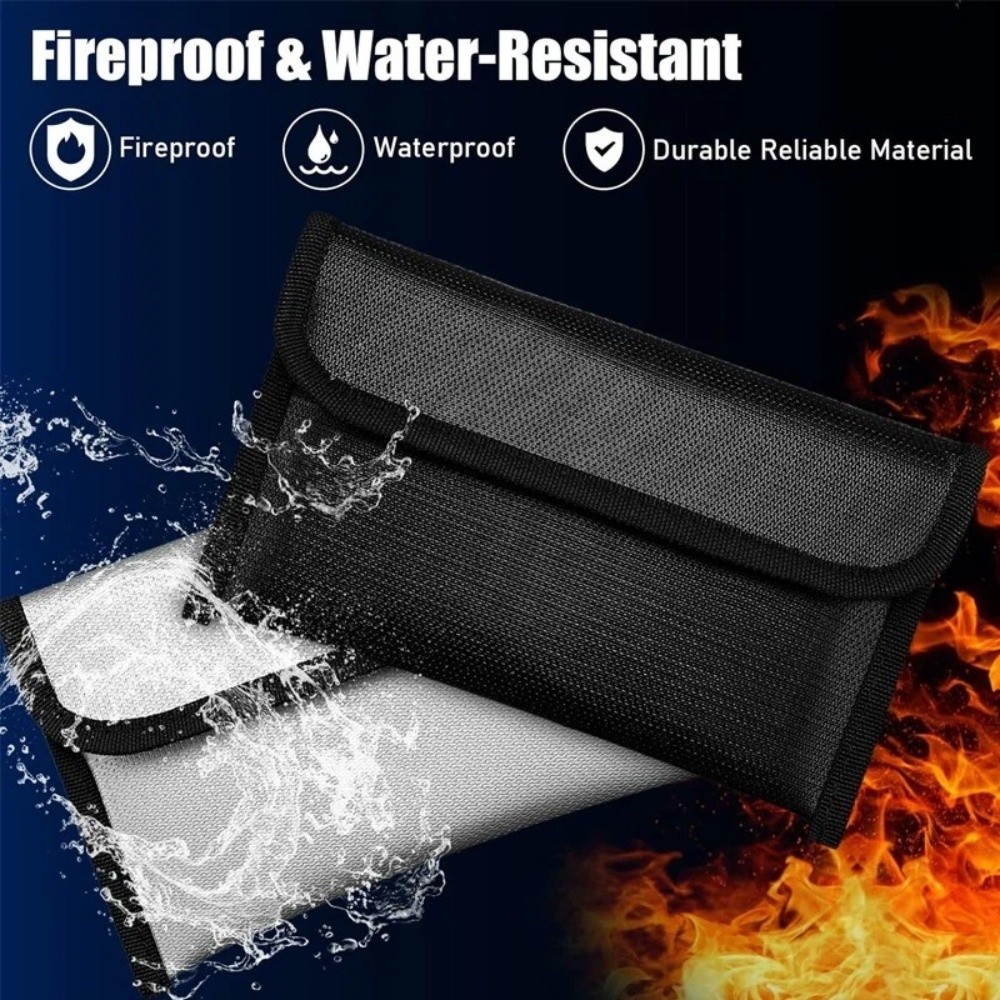 Tas Penyimpanan Portabel Tahan - Fire Safe Document ulasan dan harga