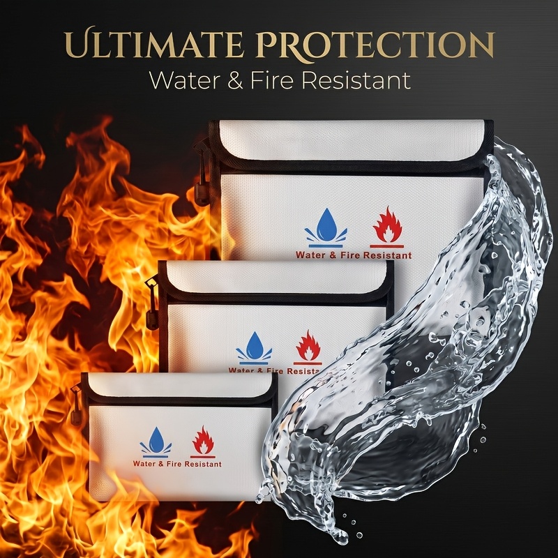 Tas Dokumen Tahan Api & Tahan  - Fire Safe Document ulasan dan harga