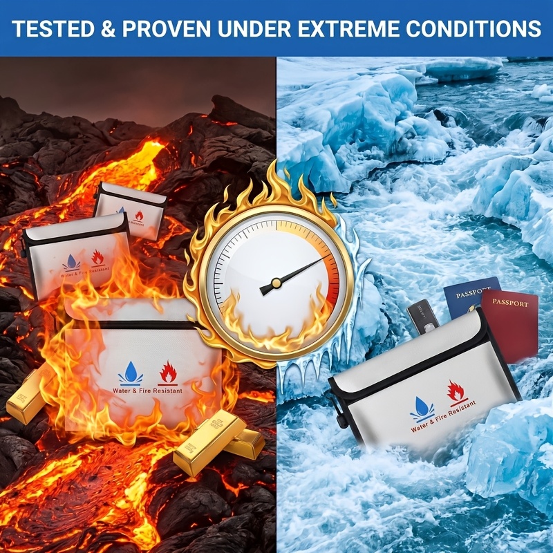 Tas Dokumen Tahan Api & Tahan  - Fire Safe Document ulasan dan harga