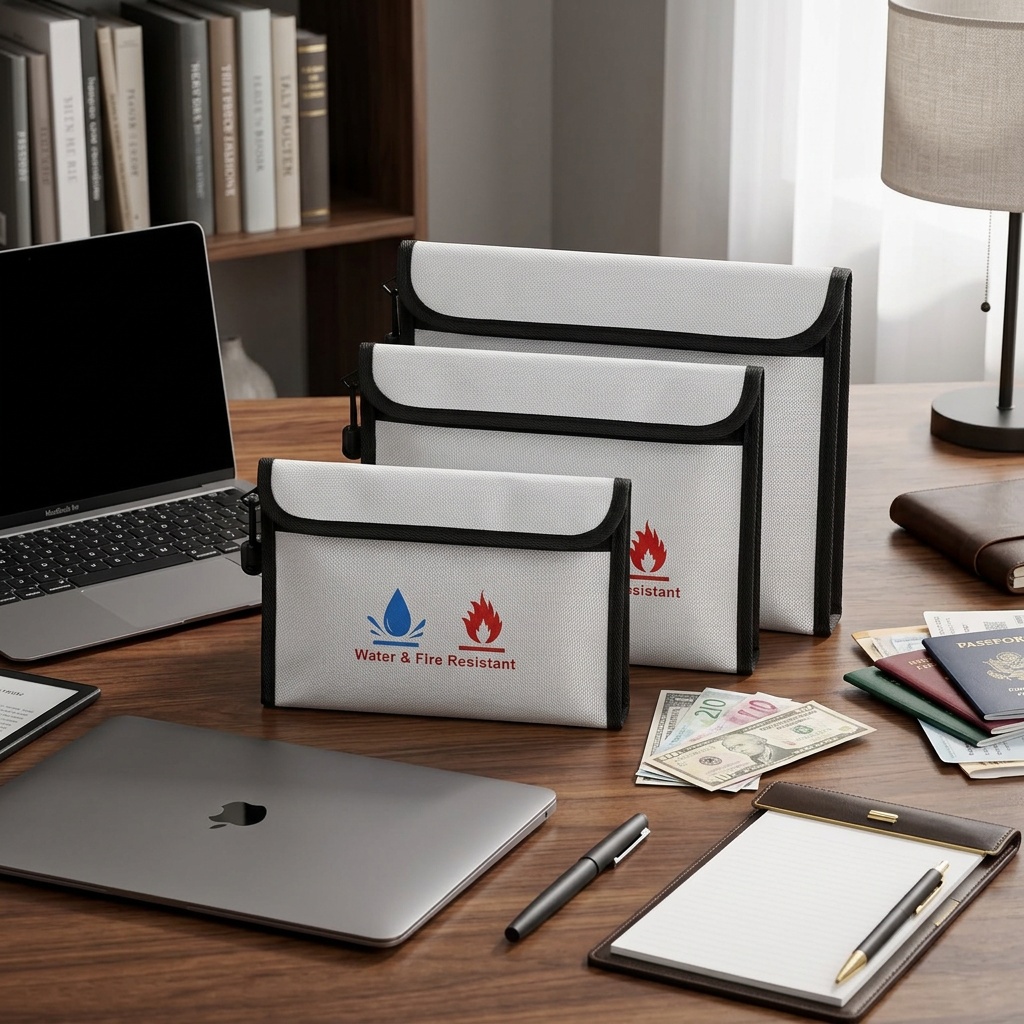 Tas Dokumen Tahan Api & Tahan  - Fire Safe Document ulasan dan harga